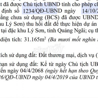 LÝ SƠN BỨT TỐC – “ĐẶC KHU DU LỊCH BIỂN ĐẢO” SẮP HÌNH THÀNH.