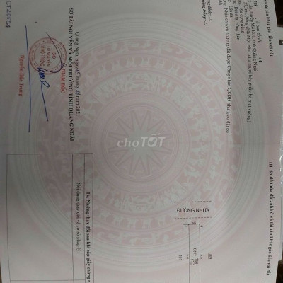 Bán đất thổ cư 4 lô liền kế KDC Thạch Trụ (Làm nhà vườn là hết ý)